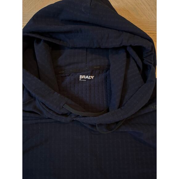 Brady by Tom Brady Grid Flex Performance Hoodie in navy size medium - Picture 4 of 7